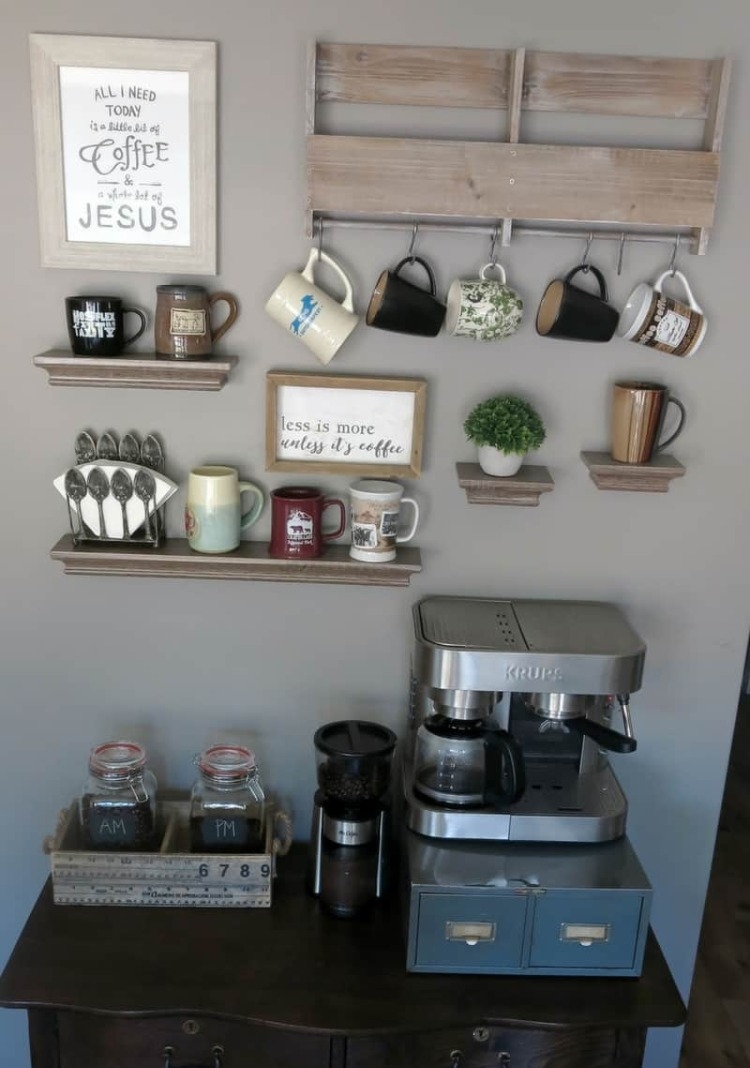 comment créer petit espace café thé maison