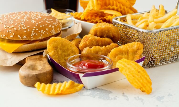 fast food aliments frits nourriture à éviter pour un cœur sain
