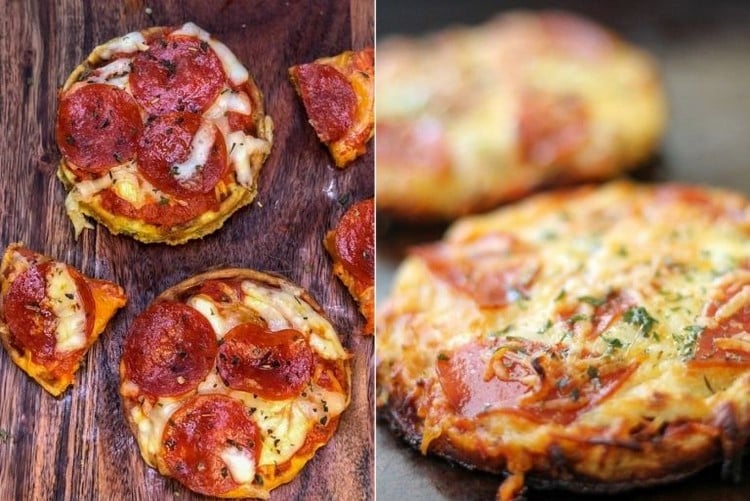 gaufres keto façon pizza recette facile régime cétogène