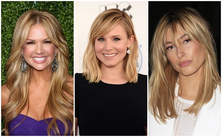 Mèches caramel sur cheveux blonds : looks à chiper