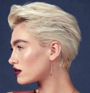 tendances capillaires 2020 coupe courte femme