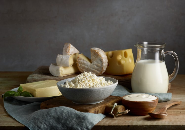 produits laitiers source de calcium alimentation en période de confinement