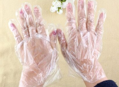 DIY gants de protections jetables sacs en plastique tutoriel simple