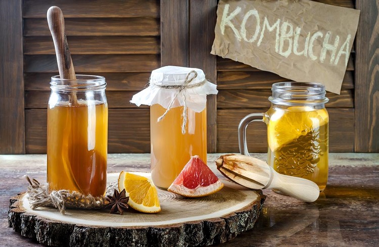 kombucha thé fermenté pour faire le plein de vitamine b 12 quand on est vegan