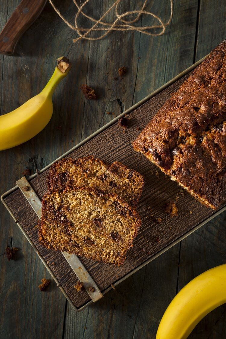 banana bread recette facile information nutritionnelle