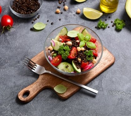 meilleures recettes salade de lentilles facile bienfaits légumineuses