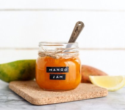crufiture exotique de mangue facile recette complète confiture sans cuisson