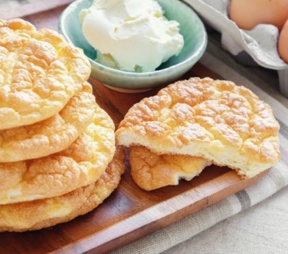 pain nuage cloud bread sans gluten et low carb