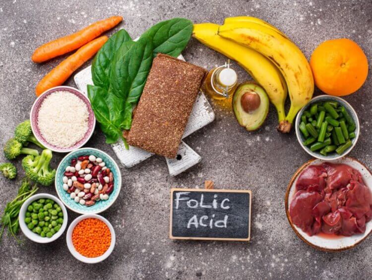 aliments riches en acide folique nourriture variée pleine vitamines fibres minéraux