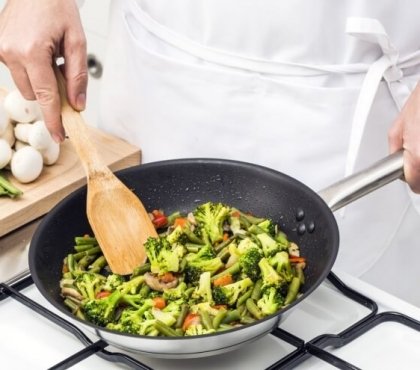 mode cuisson préserver nutriments faire sauter légumes