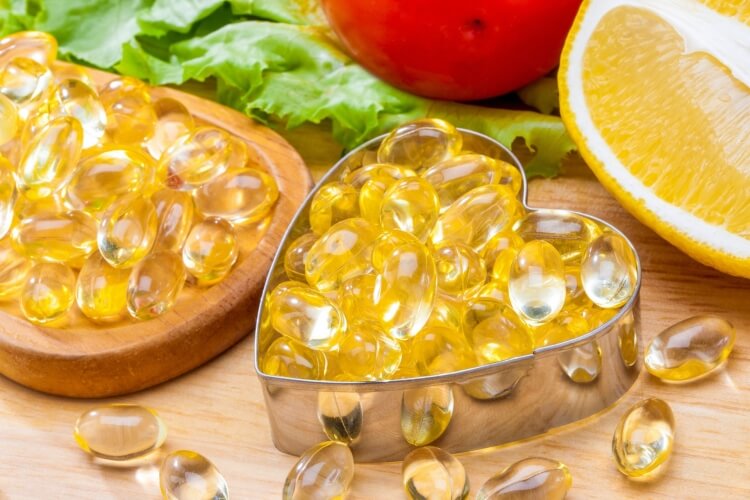 oméga-3 capsules acides gras bonne santé