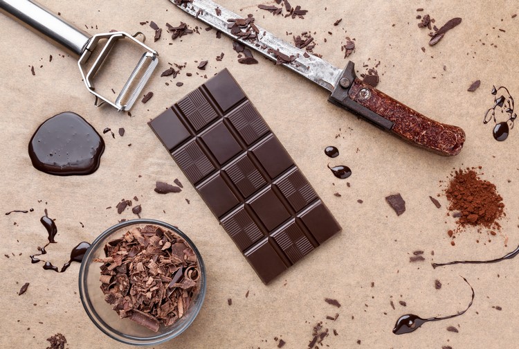 aliments anti-âge chocolat noir alimentation saine santé peau