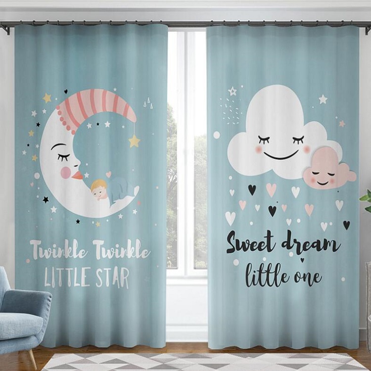 curtains kids room sympa cute deco chambre