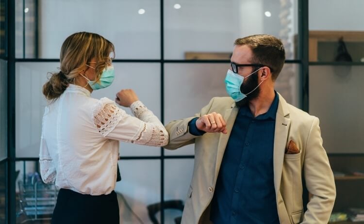 diminuer dose coronavirus respirée port masque protection