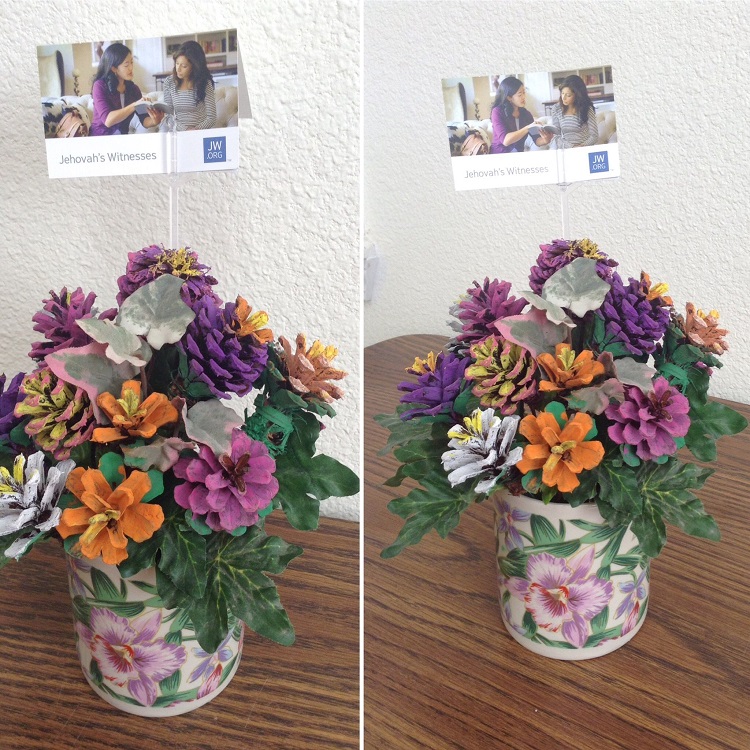 fabriquer des pots de fleurs originaux en bricolage fleurs en pommes de pin