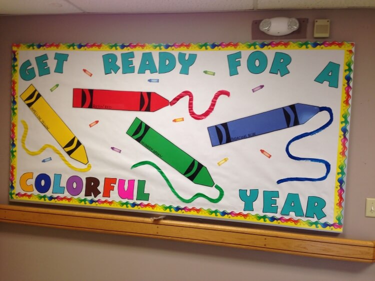 idée de bricolage pour la rentrée scolaire année scolaire colorée commence