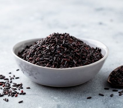 riz noir origine faits historique saveur exceptionnelle cuisson