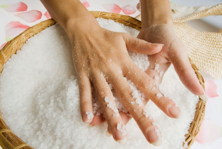 sel d'epsom soin beauté exfoliant peau utilisation