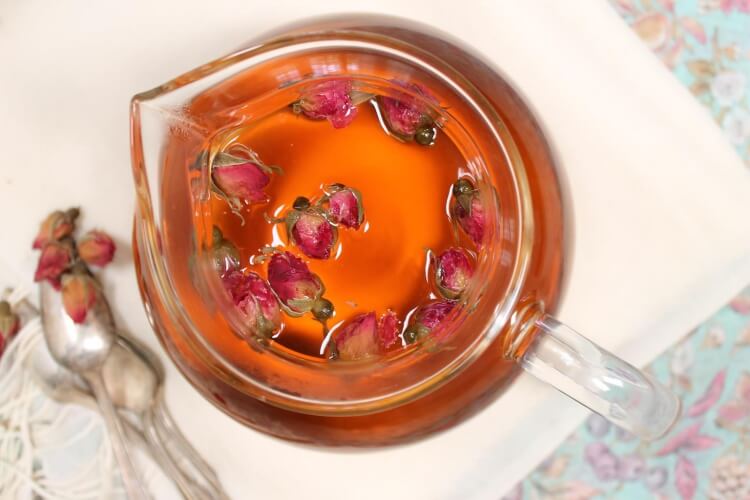 thé à la rose variations saveur subtile
