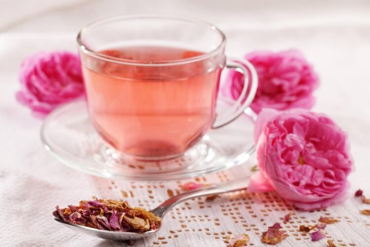 thé à la rose votre choix détente terrasse
