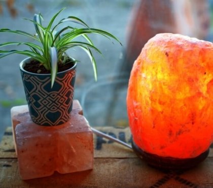 vertus bien-être utilisations lampe sel rose himalaya