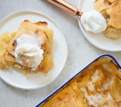 cobbler aux pommes recette classique préparation facile