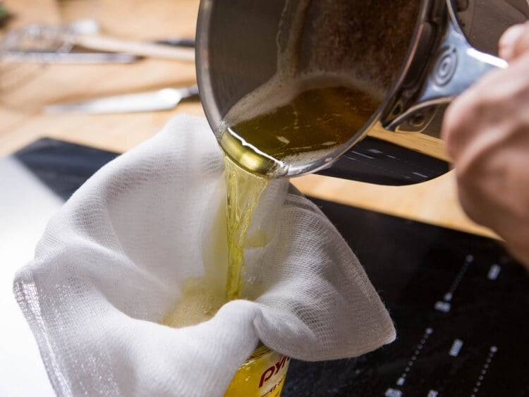 comment faire du beurre clarifié fabrication écrémage filtrage