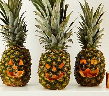 lanterne ananas halloween