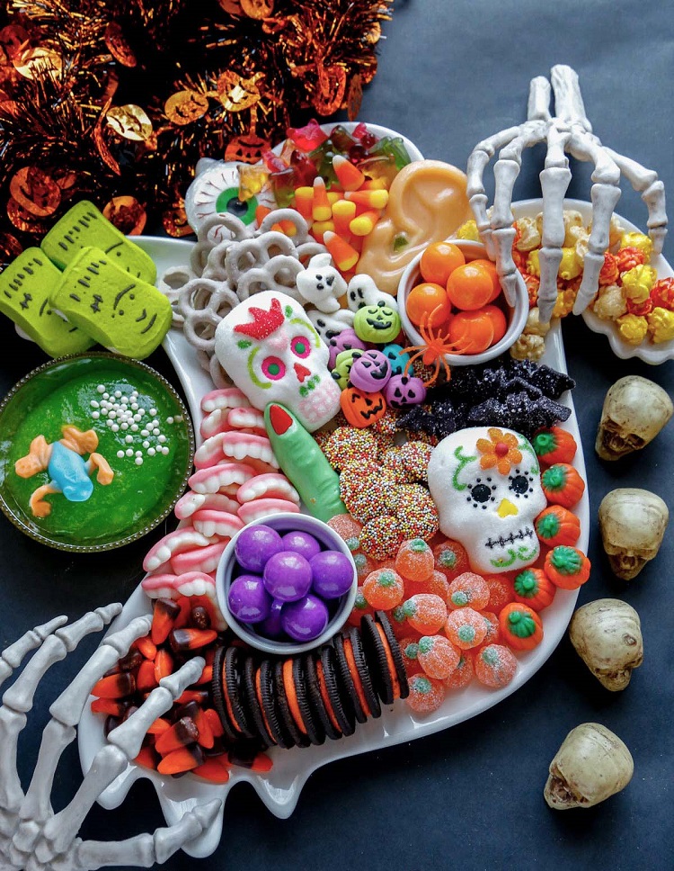 plateau bonbons d halloween facile et original diy halloween candy board