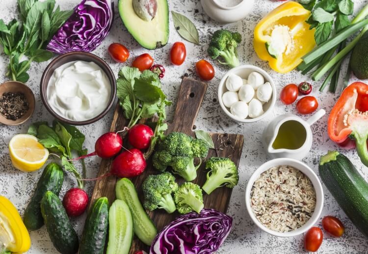 prébiotiques naturels fruits légumes nourriture pour probiotiques intestinaux