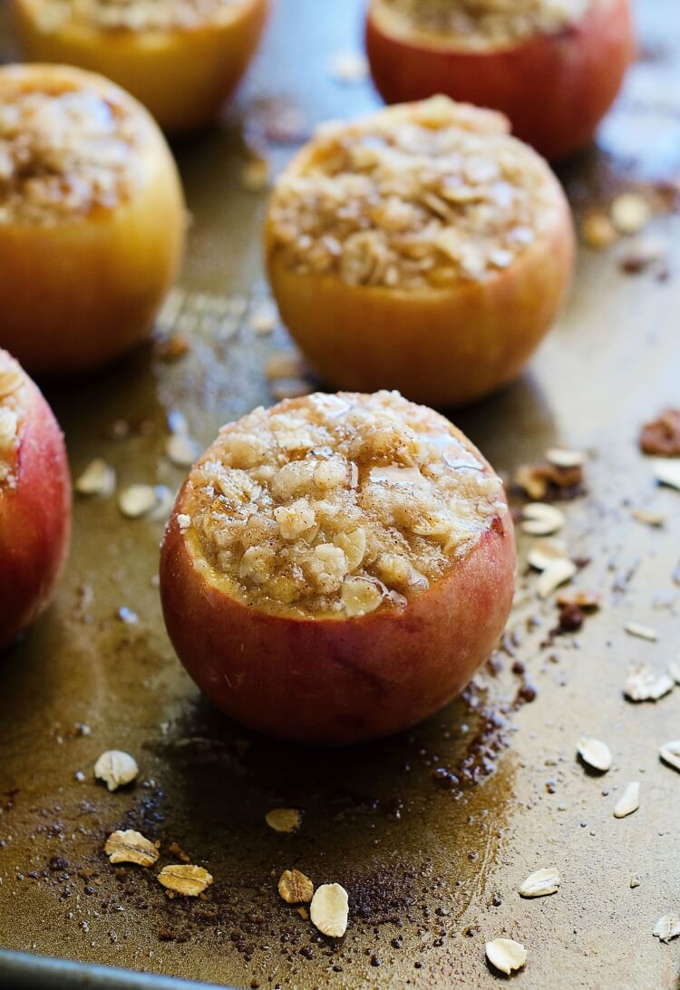 recette dessert automne pommes farcies croquant aux pommes