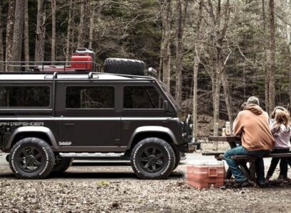 Land Rover Defender Van concept non officiel designer Samir Sadikhov
