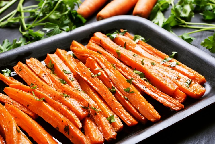 frites carottes au four légumes santé recette facile idée apéro