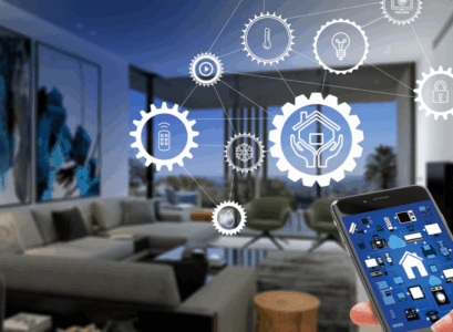 maison intelligente technologie pour contrôler appareils électroménagers distance