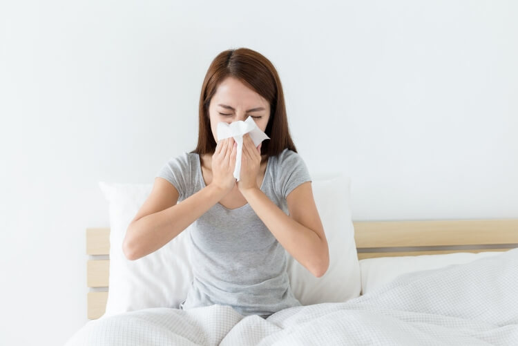 symptômes rhume allergie humidité haure intérieur