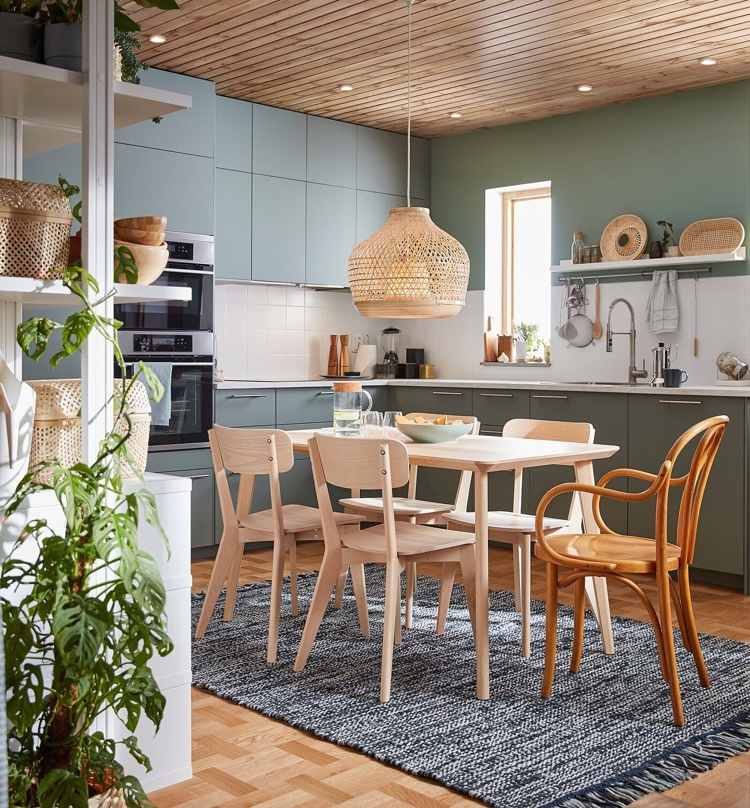 table à manger et chaises Lisabo en bois de style classique nouveau catalogue IKEA 2021