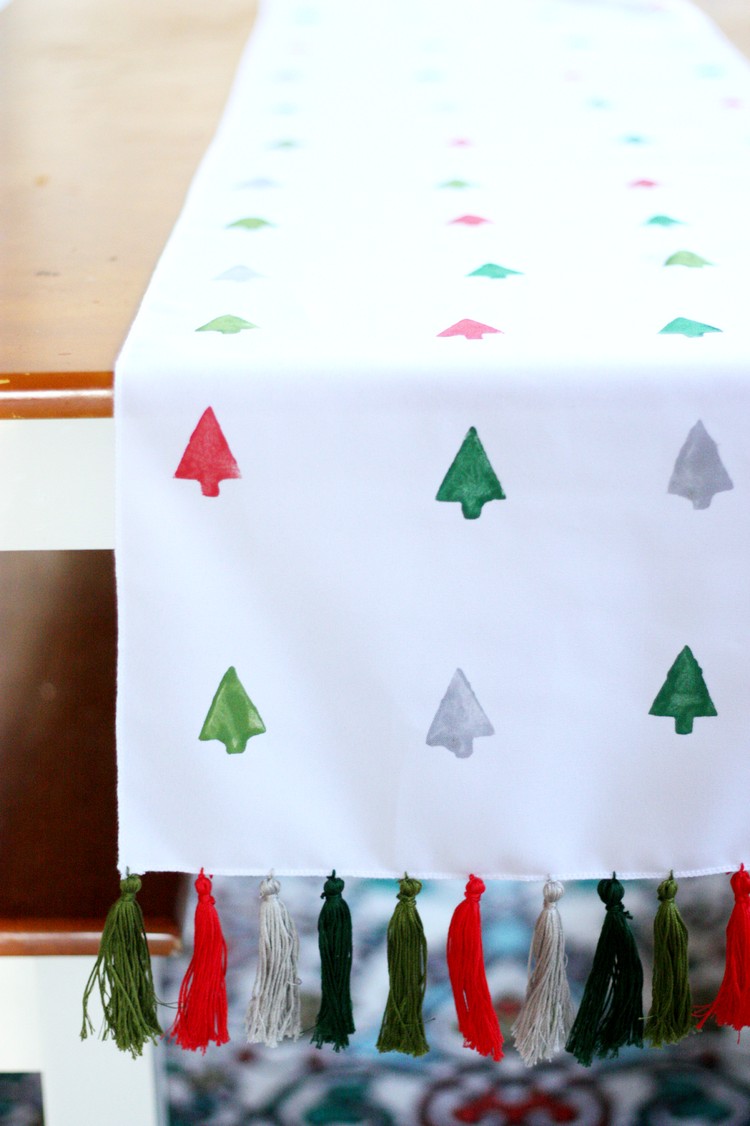 Chemin De Table Noel A Faire Soi Meme