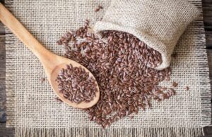 consommation repas sains ingrédients graines lin