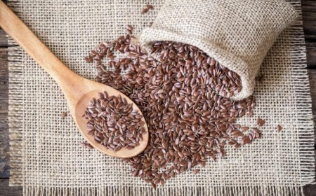 consommation repas sains ingrédients graines lin