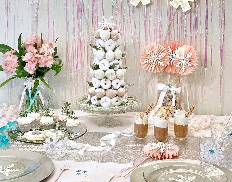 Déco baby shower hivernale - idées piochées sur Pinterest à copier