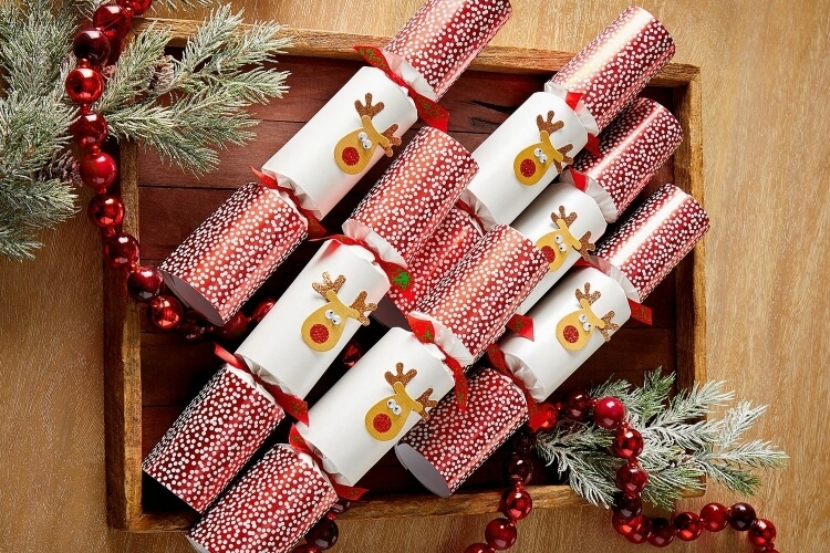DIY Crackers de Noël Maison - Papier Bonbon