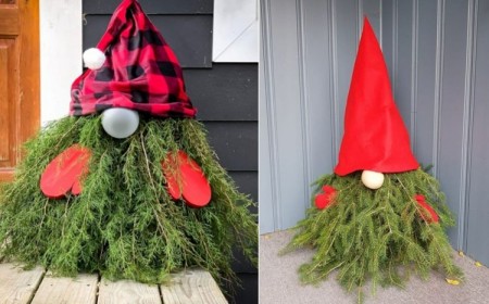 fabriquez des jolis gnomes en branches de sapin