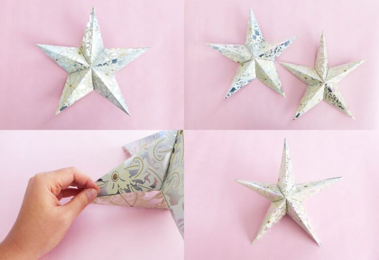 guirlande étoiles noel origami version finale