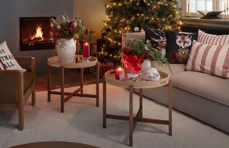 idées deco centre de table basse pour noel