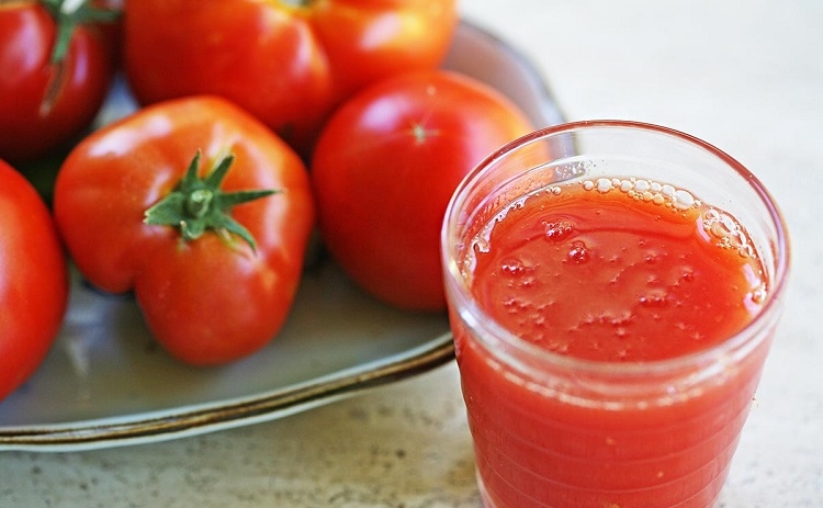 Vitamin Juice Boosts Immunity Homemade Tomato Juice
