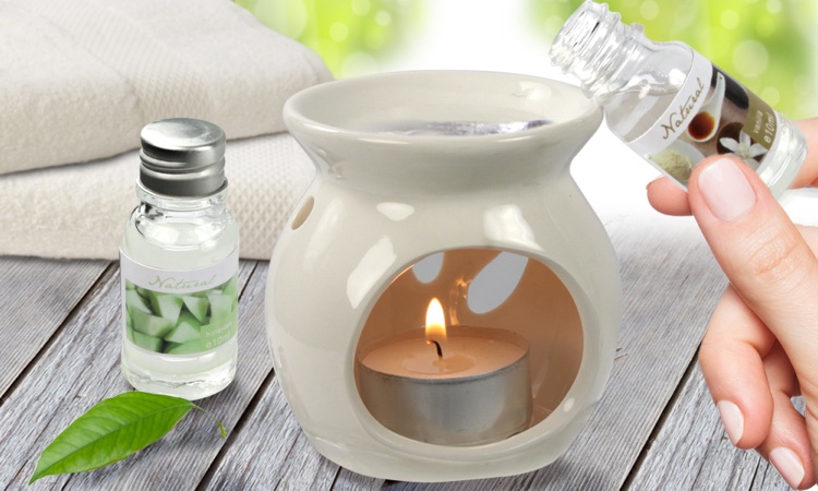 lampe aromatique bougies huiles essentielles