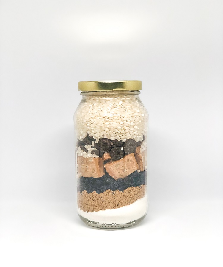 recette riz au lait dans bocal idée cadeau kit gourmand