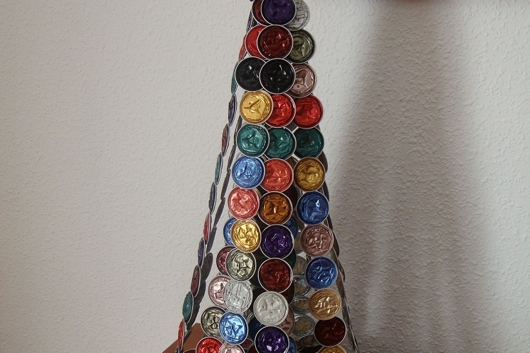 Bricolage Noël avec capsules Nespresso en 17 idées créatives