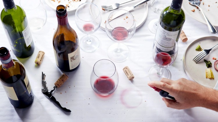 comment enlever tache vin produits ménagers courants