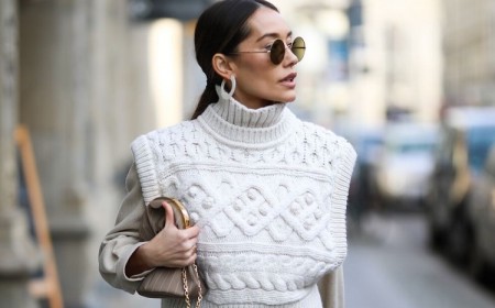 comment porter le pull sans manche avec style hiver 2020 2021